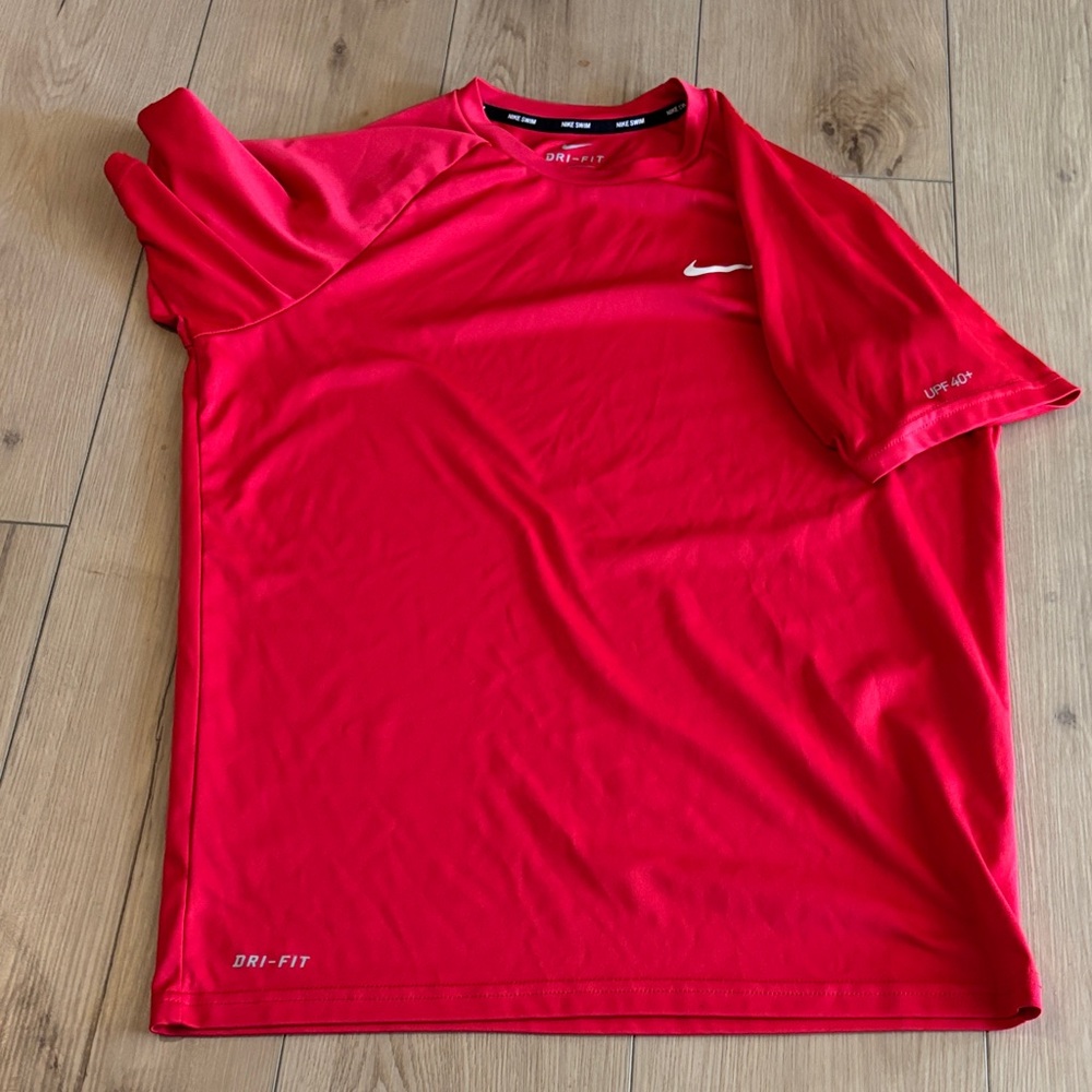 Nike Men's Bright Red Dri-FIT Tee